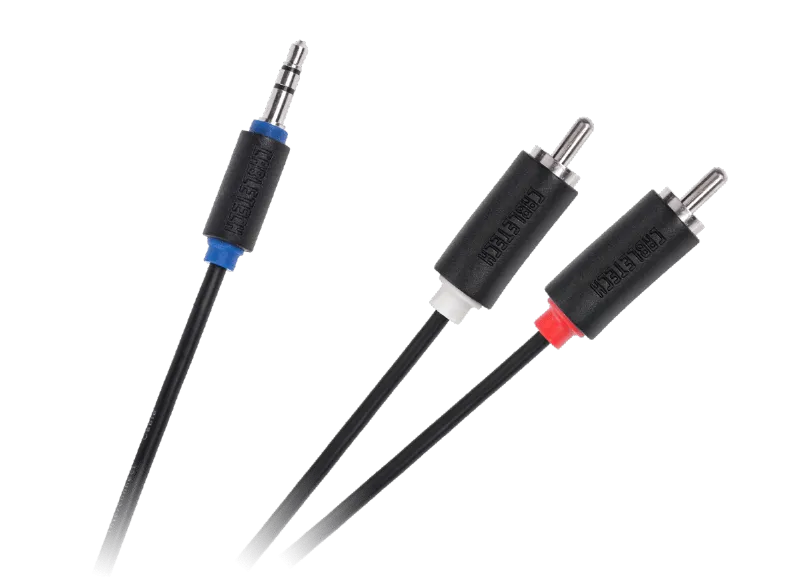 Cablu Jack 3,5 mm - 2 x RCA 1,8 m Cabletech Standard