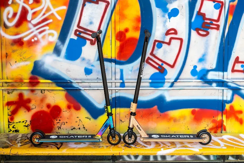 Trotineta acrobatii Rebel Skater Pro Gold