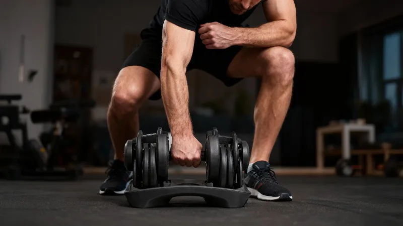 Gantera din Fonta Reglabila Automata 24 KG Rebel Active