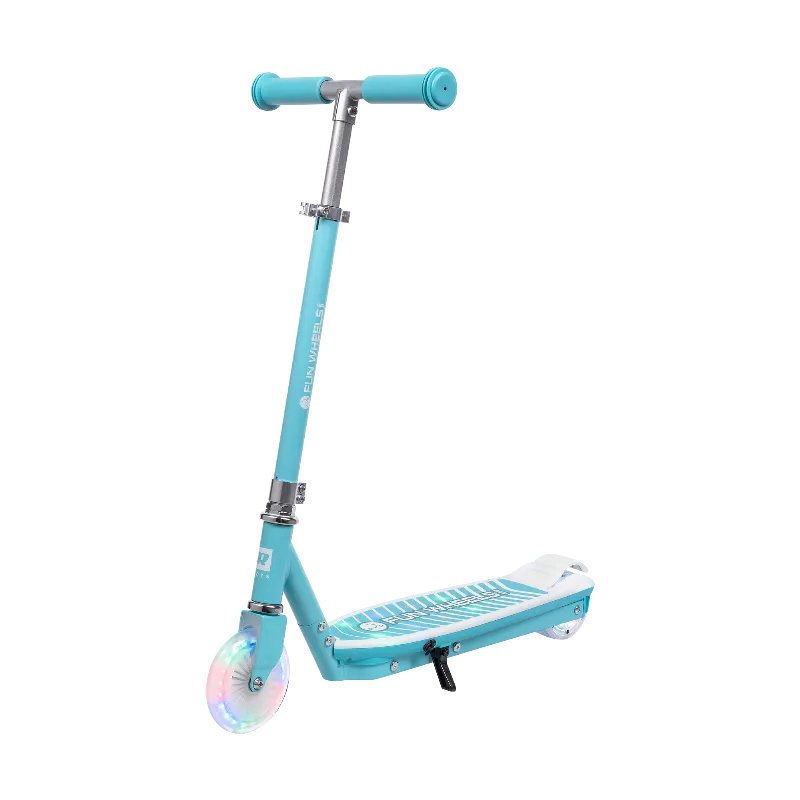 Trotineta electrica pentru copii Rebel Fun Wheels Light, albastru