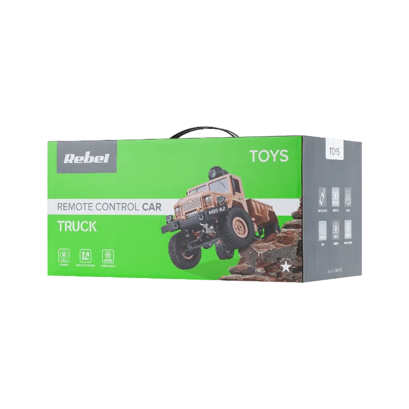 Camion RC cu camera Rebel Truck