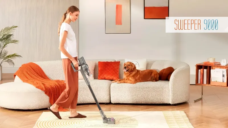 Aspirator cu acumulator 2 in 1 Teesa Sweeper 9000
