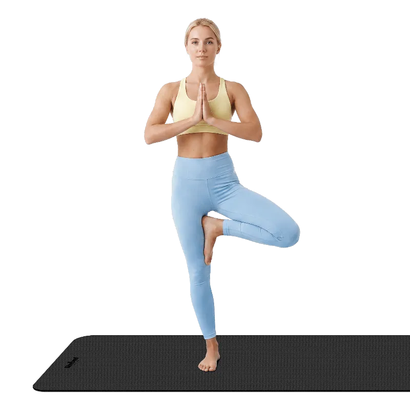 Saltea 183X61 CM Grosime 0.6 CM Negru Rebel Active