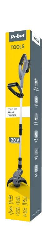 Trimmer electric cu acumulator Rebel RB-5002 20V