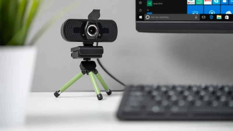Camera web Rebel KOM1056 1080p Full HD