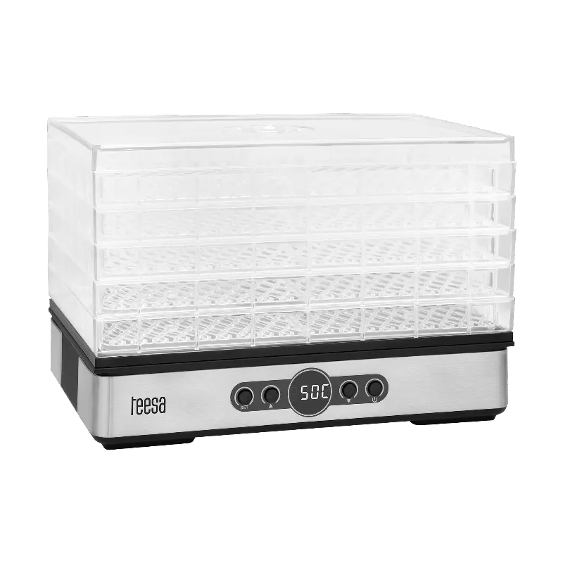 Deshidrator alimente Teesa TSA3032, 5 tavi, 400 W