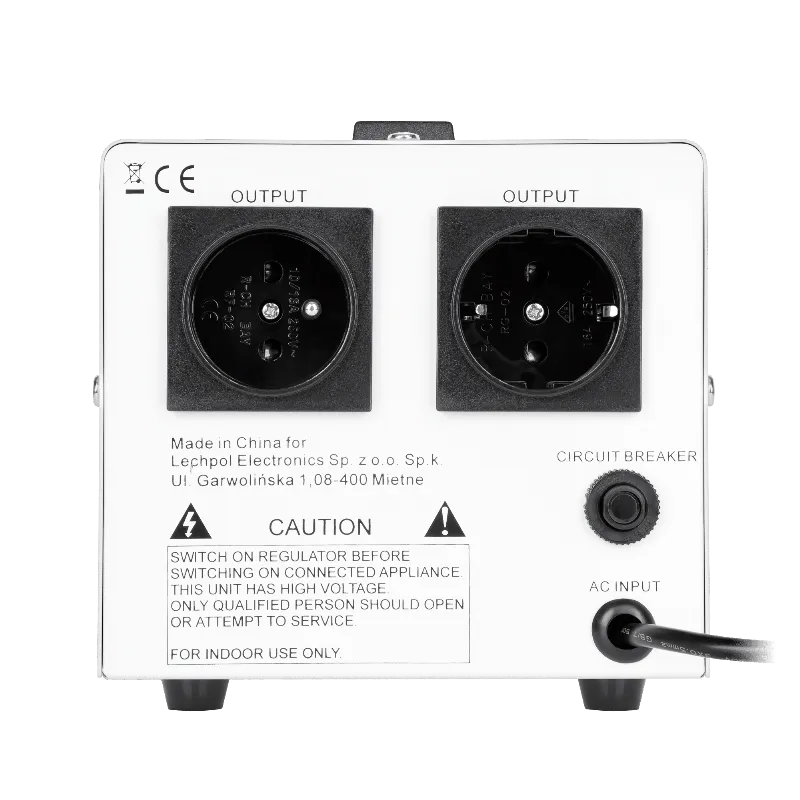 Stabilizator automat de tensiune Kemot MSER-500, 500 VA, servomotor