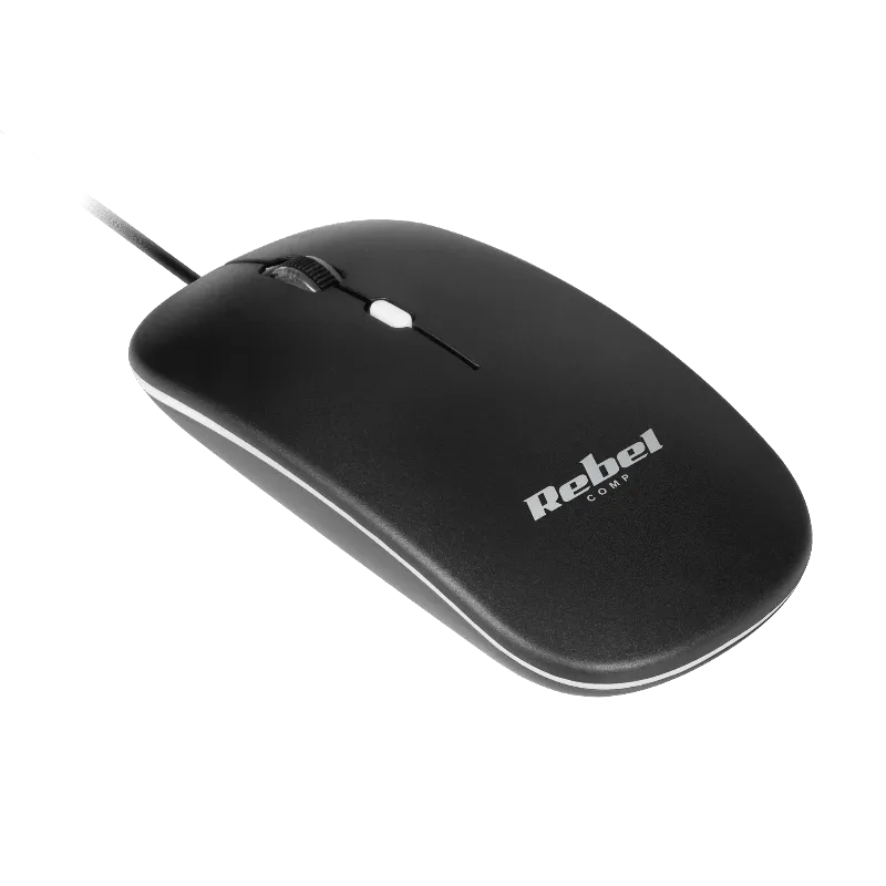 Set tastatura si mouse cu fir Rebel WDS200