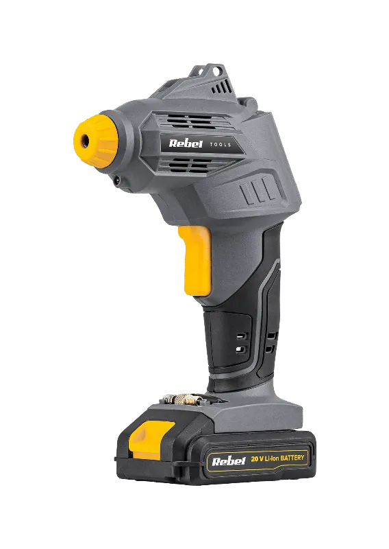 Compresor cu acumulator Rebel RB-1060, 20 V, 7 bar