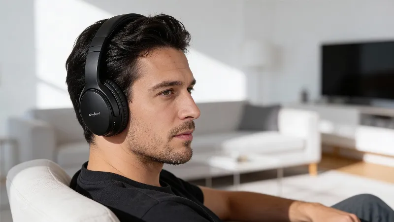 Casti audio Bluetooth 5.4 ANC Rebel