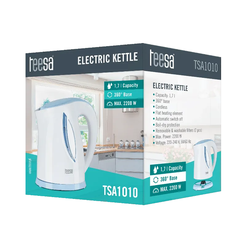 Fierbator Electric Cordless 1.7L Teesa