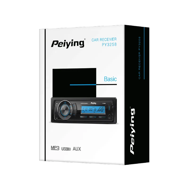 Radio auto Peiying PY3258 MP3, USB, Bluetooth, 1 DIN