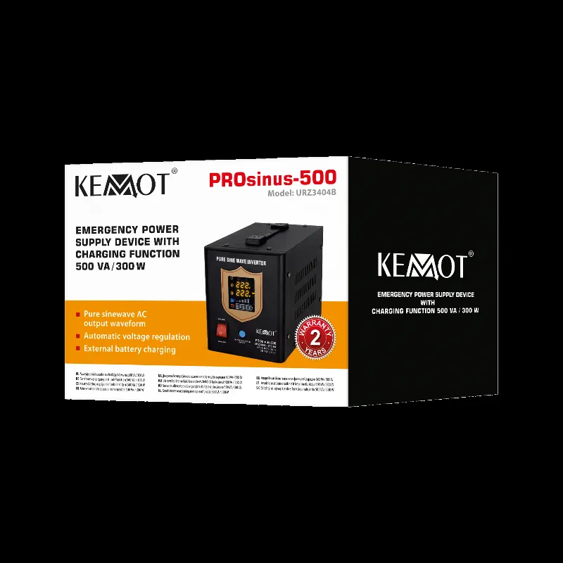 Ups Centrale Termice Sinus Pur 500VA/300W 12V Kemot