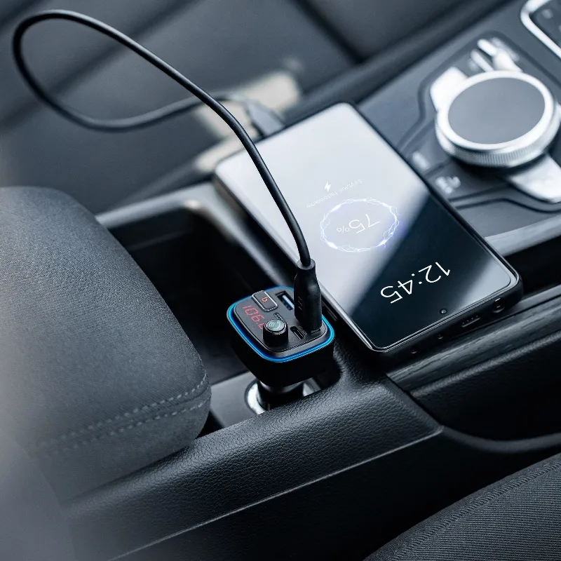 Modulator FM Audio Bluetooth USB