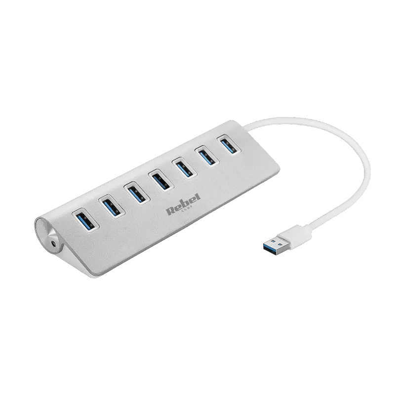 Hub USB 3.0 cu 7 porturi Rebel