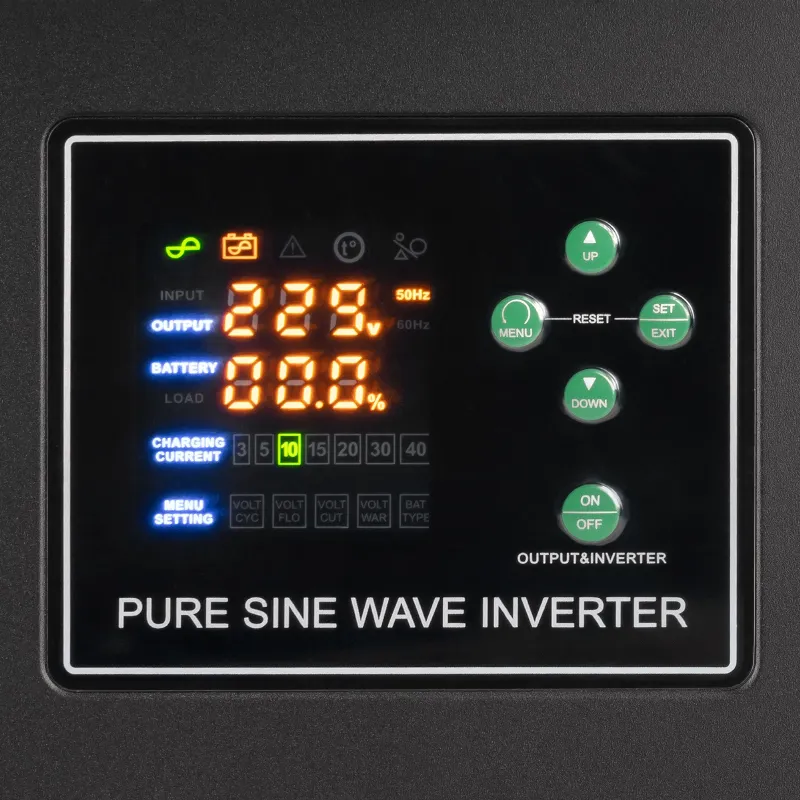 Invertor UPS Kemot PROsinus-2600/24-LFP4 2600 VA / 1800 W 24 V cu sinusoida pura