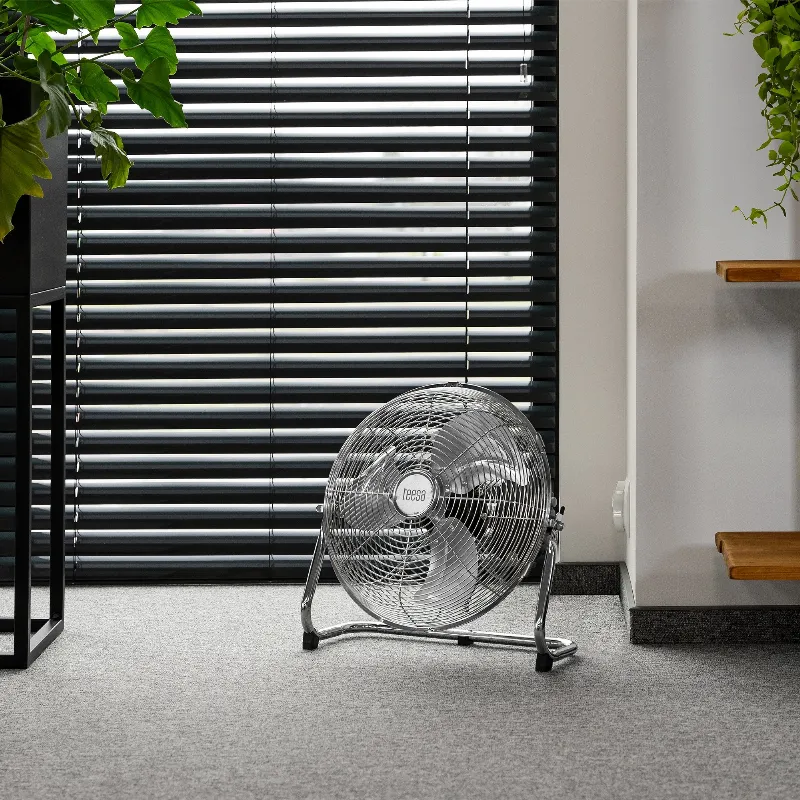 Ventilator Podea 30CM 3 Viteze 50W Teesa