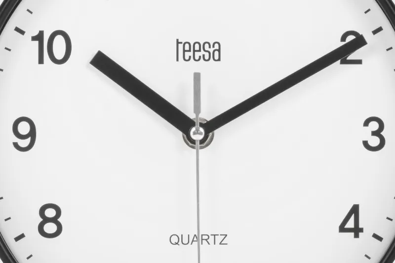 Ceas de perete Teesa 20 cm negru