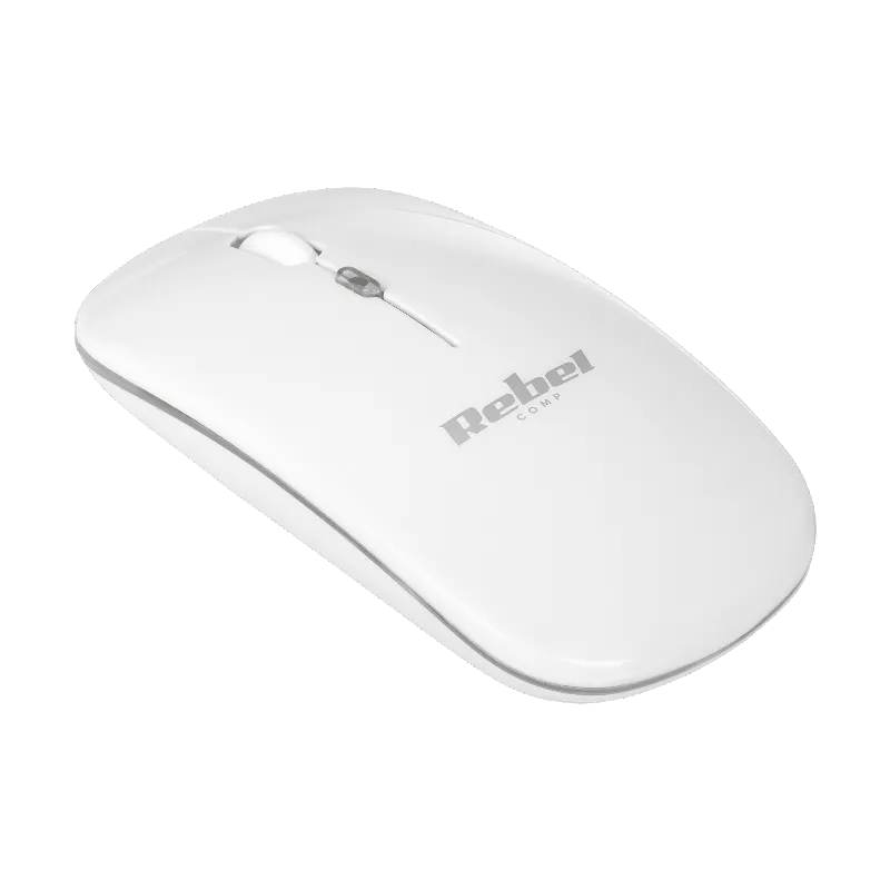 Mouse wireless Rebel WM210 alb