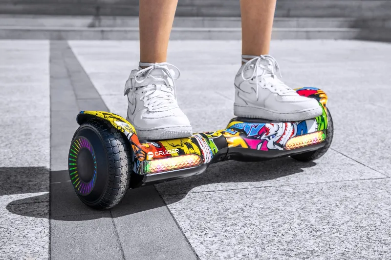 Scooter Hoverboard Cruiser Paint Rebel
