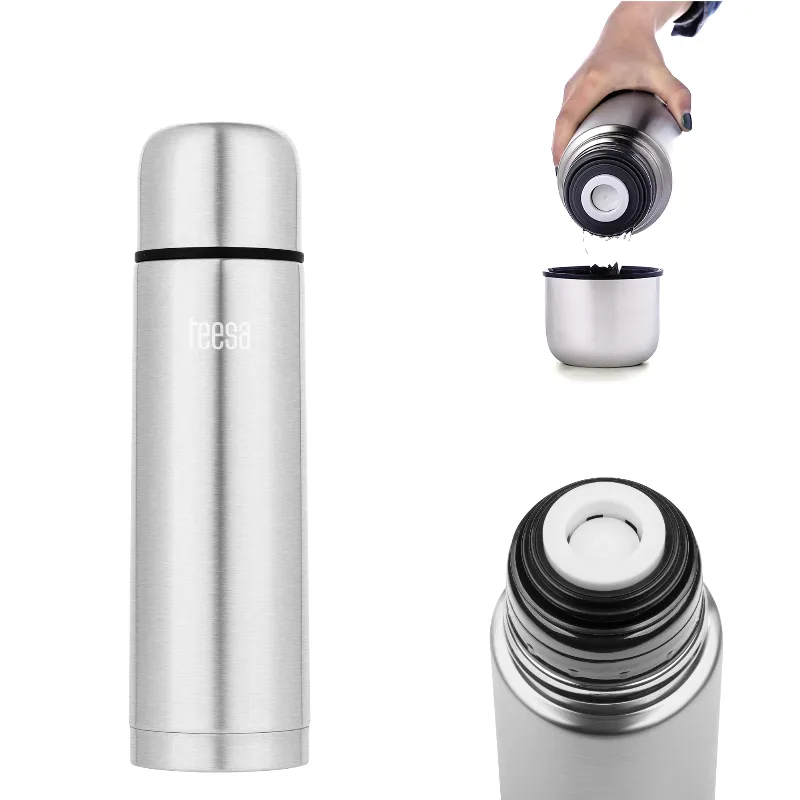 Termos argintiu TEESA 500 ml