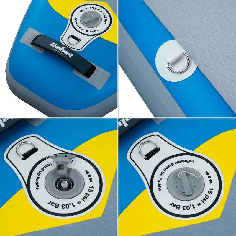 Placa Gonflabila Stand Up Paddle Sup Rebel Active