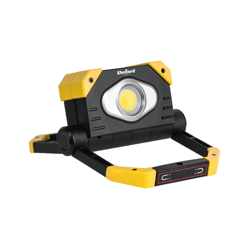 Reflector LED 2X 9.5W COB Acu 3.7V 5AH Rebel