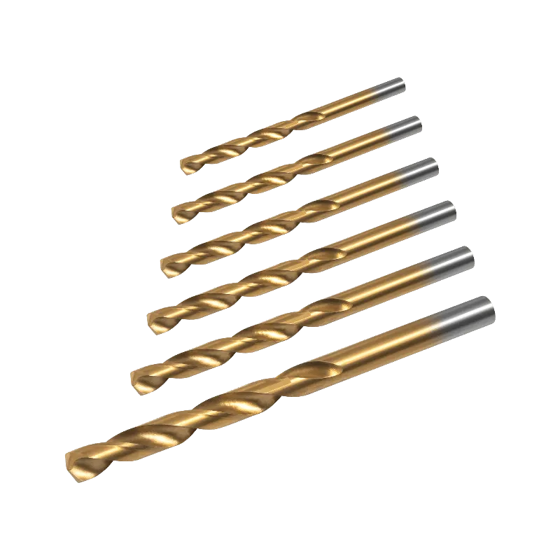 Set 6 burghie metal HSS 2-8 mm Rebel