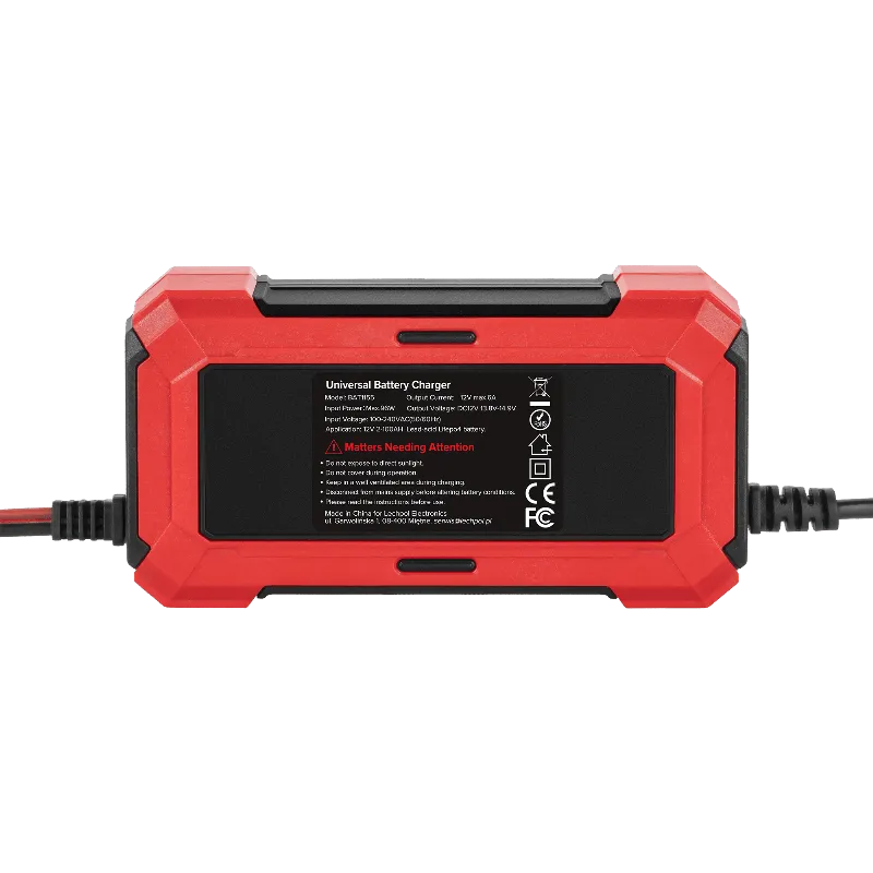 Incarcator universal pentru acumulatori AGM si LiFePO4 2-100 Ah, 12 V 6 A