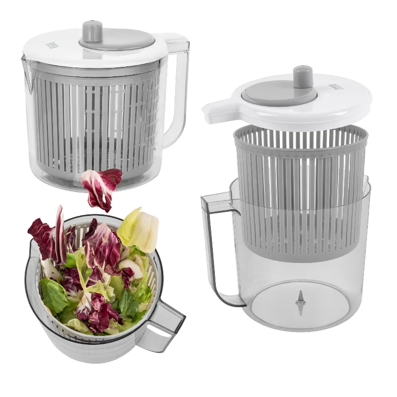 Centrifuga manuala pentru salata Teesa 2,5 l