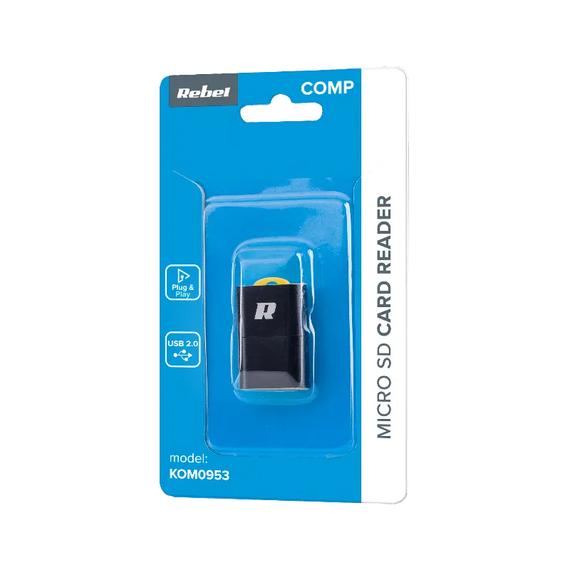 Cititor carduri microSD REBEL R60 mini
