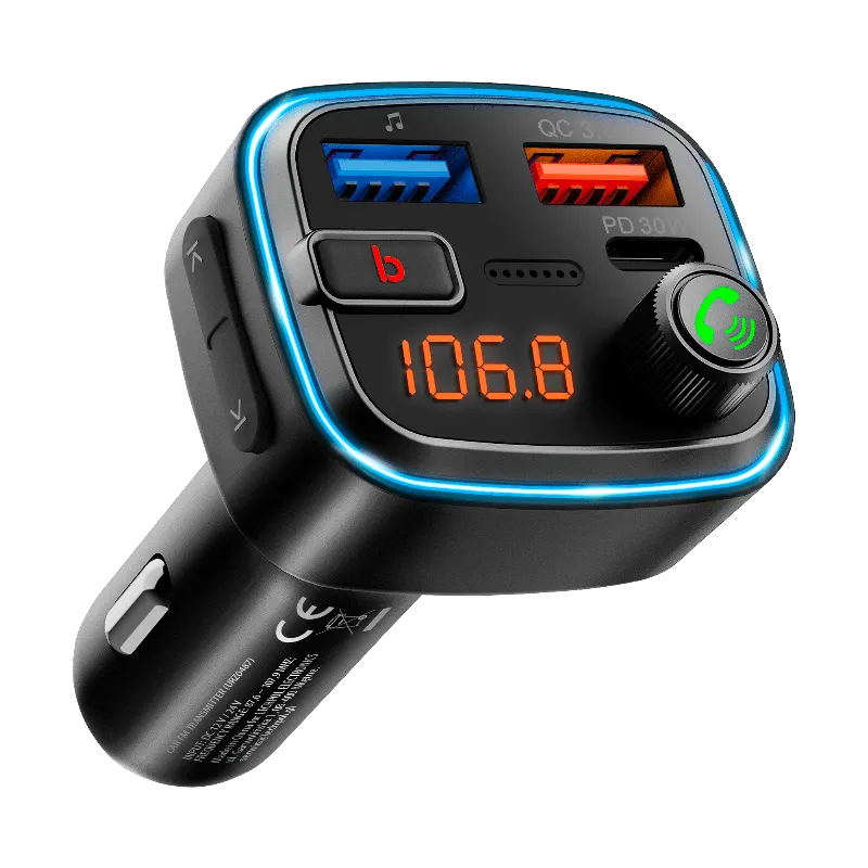 Modulator FM Audio Bluetooth USB