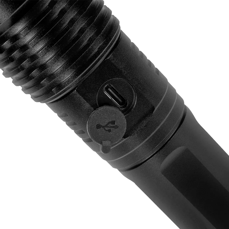 Lanterna LED Rebel 10 W zoom 1000 lm IP65 USB-C