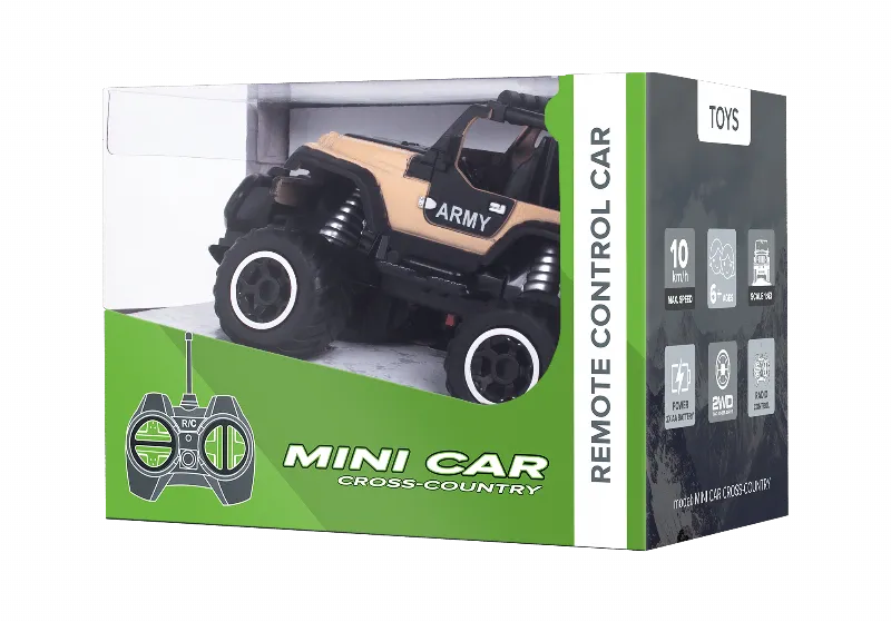 Masinuta RC ARMY 1:43 cu telecomanda