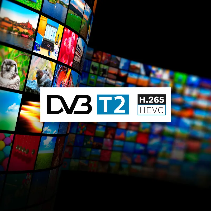 Tuner DVB-T2 H.265 Hevc LAN Cabletech