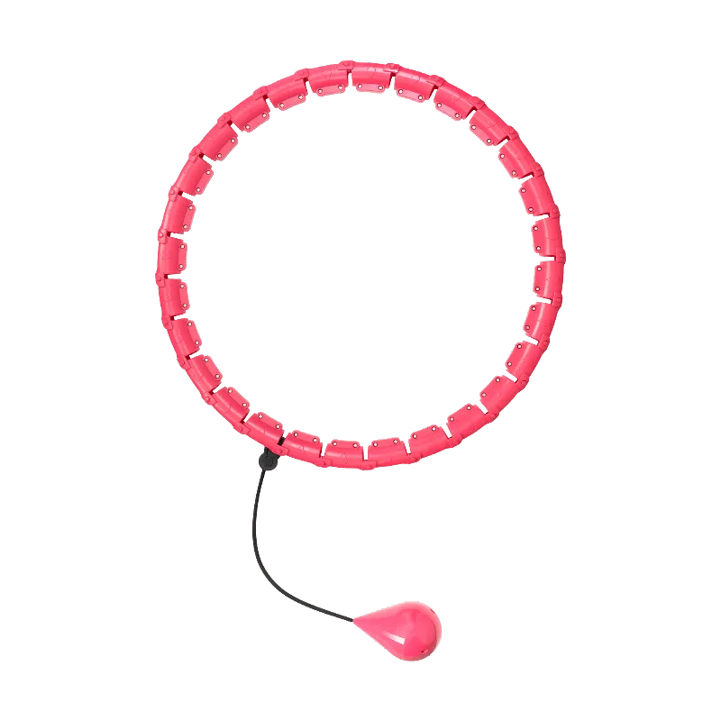 Cerc Fitness Smart Hula Hop 50 CM Roz Rebel Active