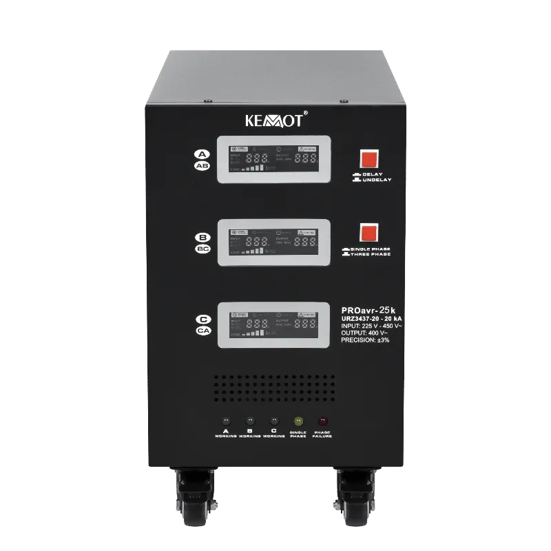 Stabilizator Servomotor Trifazat 25KVA Proavr-25K Kemot