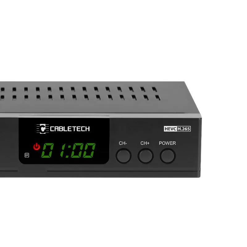 Tuner DVB-T2 H.265 Hevc LAN Cabletech