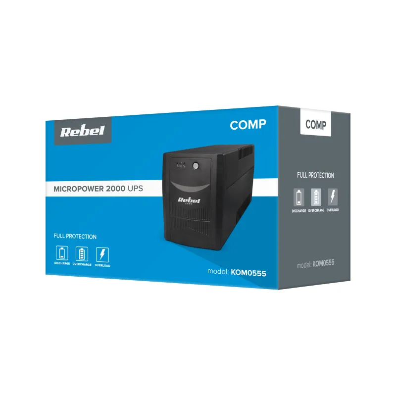 UPS offline Rebel Micropower 2000, 2000 VA / 1200 W