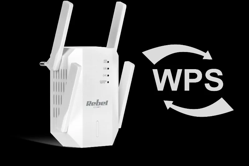 Range Extender Repeater 2.4-5 Ghz Rebel