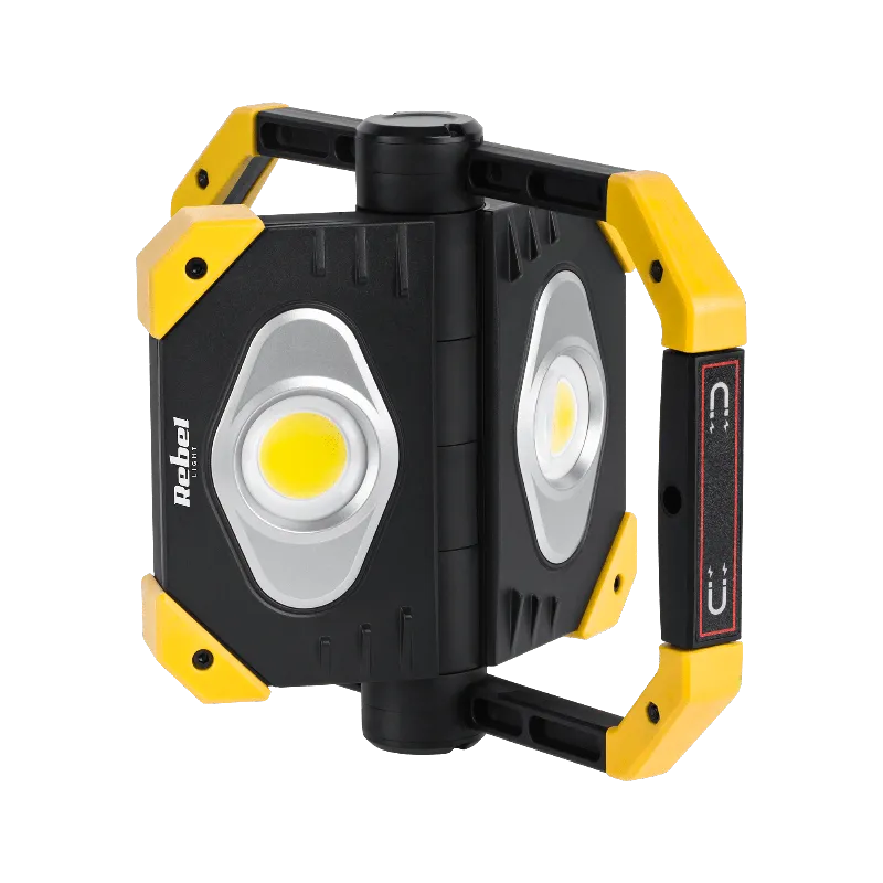 Reflector LED 2X 9.5W COB Acu 3.7V 5AH Rebel