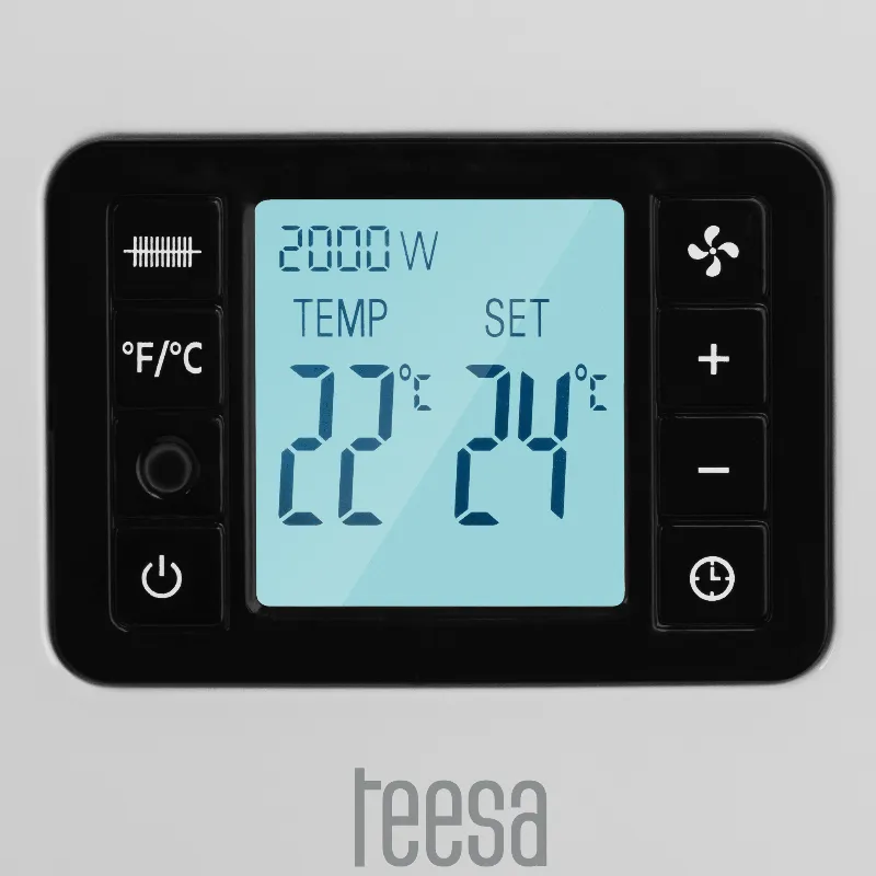 Convector Incalzire Ecran LCD 3 Trepte 2000W Teesa