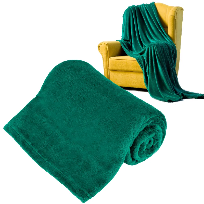 Patura Fleece Polar 150X200CM Verde Teesa