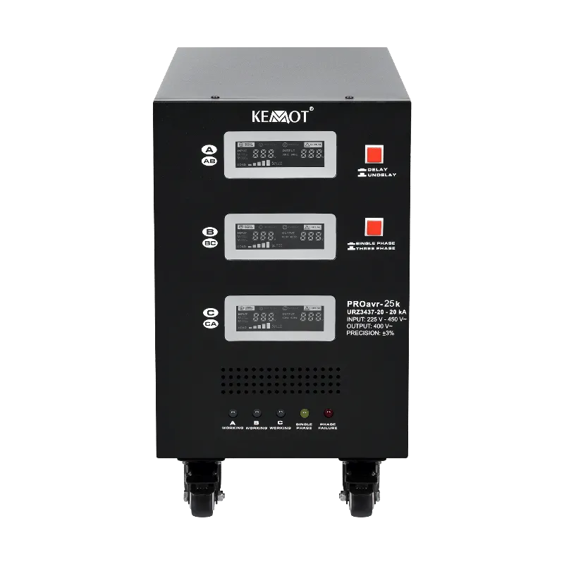 Stabilizator Servomotor Trifazat 25KVA Proavr-25K Kemot
