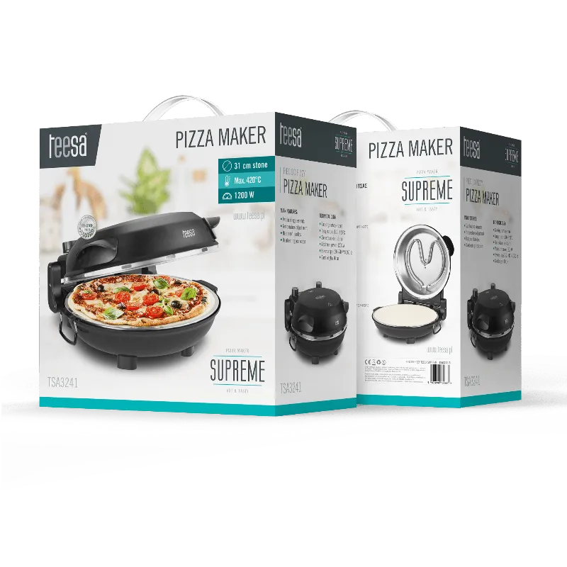 Cuptor Pizza 1200W Supreme Fun Teesa