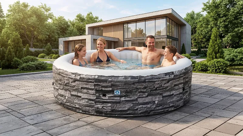 Jacuzzi Gonflabil Piscina Spa 204X70