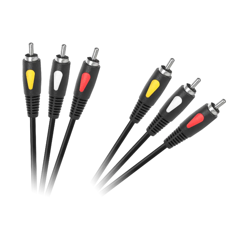 Cablu 3RCA-3RCA 3 m Cabletech Eco-Line
