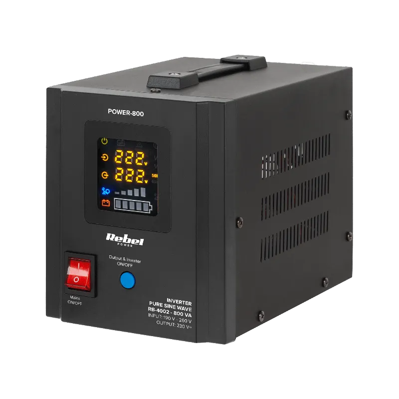 Ups Centrale Sinus Pur 800VA 500W 12V Rebel