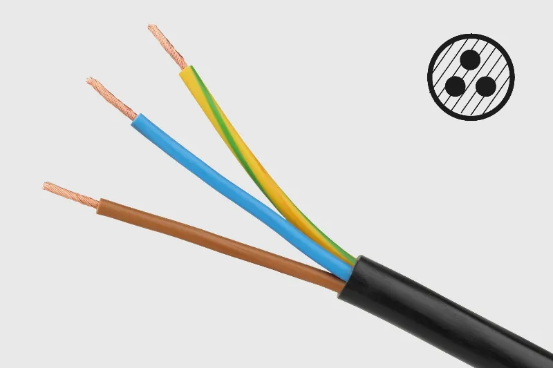 Prelungitor 3X 1.5 MM2 16A 6 Cai 5M Rebel