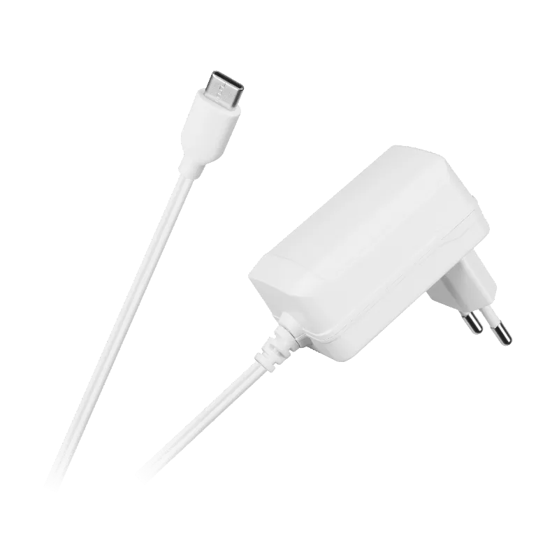 Lampa LED de birou cu ceas, port USB si USB-C